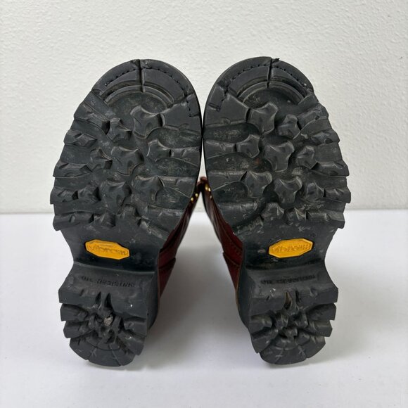 Chippewa L73026 Logger Boot Womens 6 M Redwood Leather Oil Resistant Vibram - Picture 10 of 14